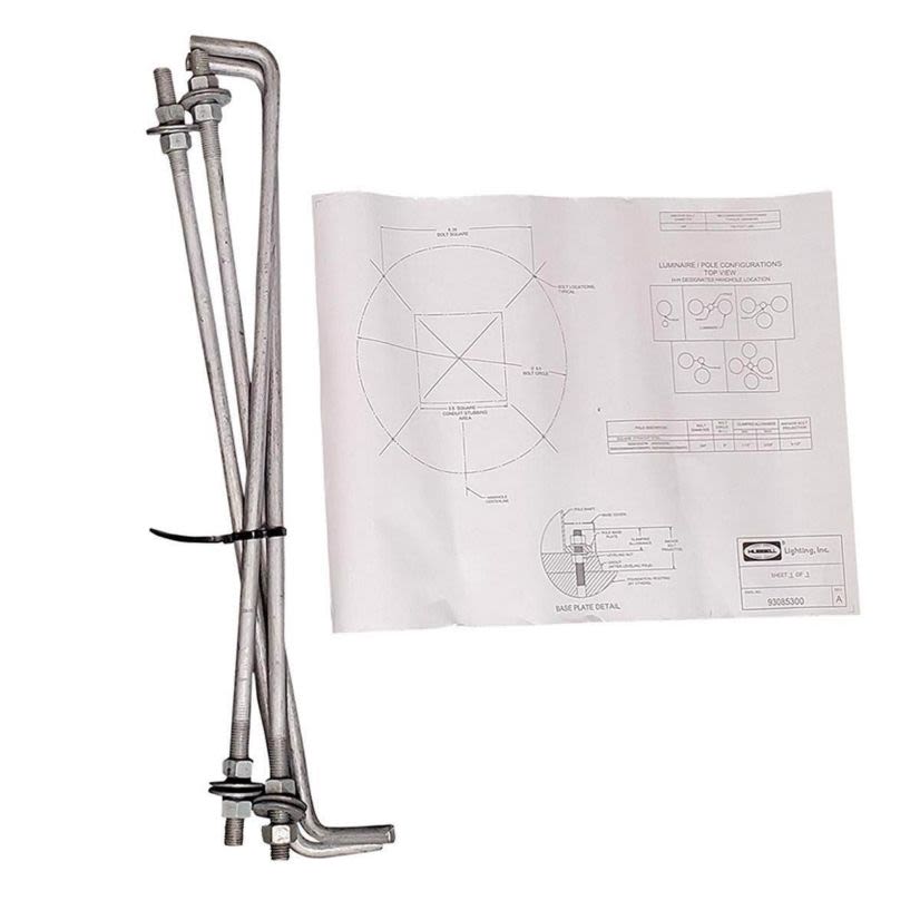 Current Lighting EXO TAB30M38 Anchor Bolts